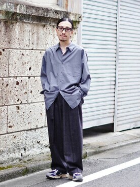「ARKnets」｜ARKnets STAFFさん（メンズ・165cm）の春コーディネート