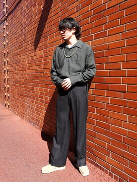 「ARKnets」｜ARKnets STAFFさん（メンズ・169cm）の春コーディネート