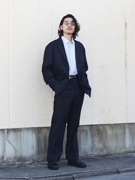 「ポートバイアーク」｜「アイテム（ジャケット/アウター）」を使った、ARKnets STAFFさん（メンズ・173cm）の春コーディネート