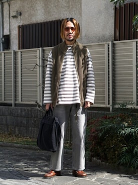 ARKnets STAFFさん（メンズ・178cm）の春コーディネート