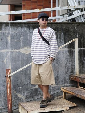 「SLOW」｜ARKnets STAFFさん（メンズ・172cm）の春コーディネート