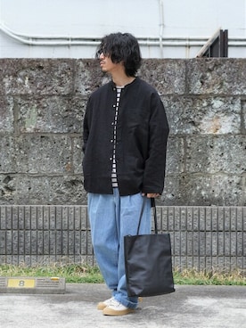 「SLOW」｜ARKnets STAFFさん（メンズ・169cm）の春コーディネート