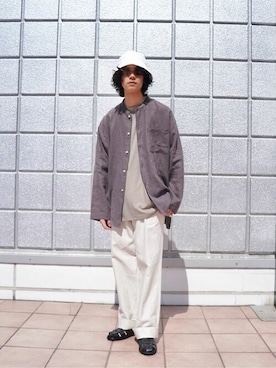 「COMESANDGOES」｜ARKnets STAFFさん（メンズ・170cm）の春コーディネート
