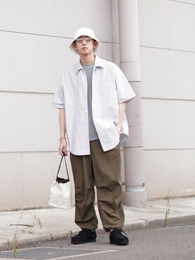 「COMESANDGOES」｜ARKnets STAFFさん（メンズ・179cm）の夏コーディネート