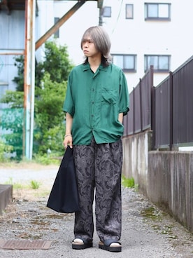 ARKnets STAFFさん（メンズ・169cm）の夏コーディネート