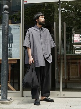 ARKnets STAFFさん（メンズ・174cm）の夏コーディネート