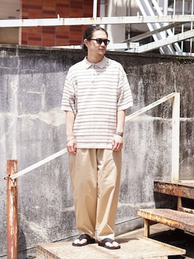 ARKnets STAFFさん（メンズ・178cm）の夏コーディネート