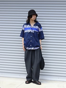 ARKnets STAFFさん（メンズ・169cm）の夏コーディネート