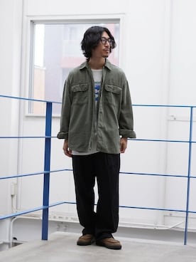 ARKnets STAFFさん（メンズ・169cm）の夏コーディネート