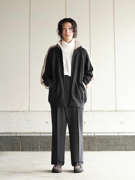 「BALLAST ARK（バラストアーク）のアイテム（ジャケット/アウター）」を使った、ARKnets STAFFさん（メンズ・168cm）の秋コーディネート