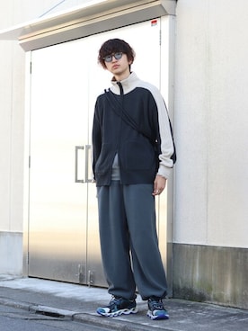 「N.HOOLYWOOD」｜ARKnets STAFFさん（メンズ・183cm）の冬コーディネート