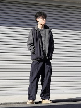 ARKnets STAFFさん（メンズ・176cm）の冬コーディネート