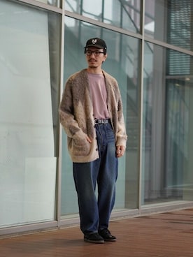 「COMESANDGOES」｜ARKnets STAFFさん（メンズ・175cm）の冬コーディネート