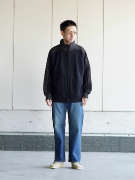 「BALLAST ARK（バラストアーク）のアイテム（ジャケット/アウター）」を使った、ARKnets STAFFさん（メンズ・170cm）の冬コーディネート