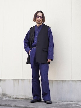 「ポートバイアーク」｜「アイテム（ジャケット/アウター）」を使った、ARKnets STAFFさん（メンズ・175cm）の冬コーディネート