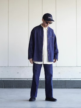 「ポートバイアーク」｜「アイテム（ジャケット/アウター）」を使った、ARKnets STAFFさん（メンズ・170cm）の冬コーディネート