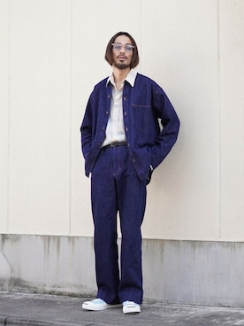 「ポートバイアーク」｜「アイテム（ジャケット/アウター）」を使った、ARKnets STAFFさん（メンズ・175cm）の冬コーディネート