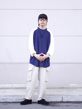 「COMESANDGOES」｜ARKnets STAFFさん（メンズ・171cm）の春コーディネート
