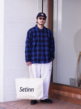 ARKnets STAFFさん（メンズ・178cm）の春コーディネート