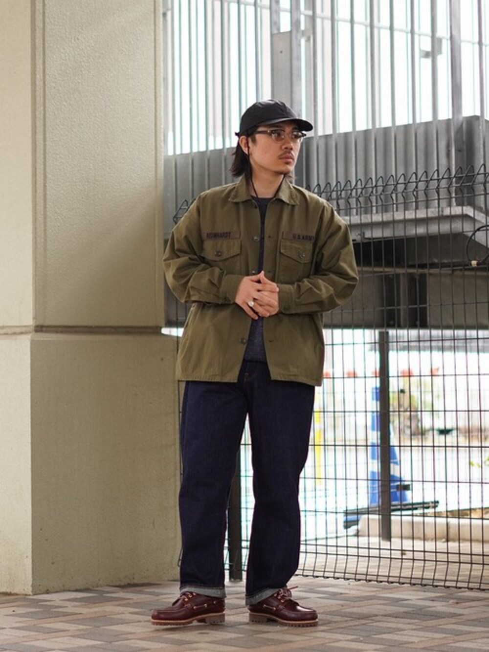 ジャケット・アウター ORGANIC COTTON BACK SATIN UTILITY SHIRT marka（マーカ）の「marka / マーカ：UTILITY SHIRT - ORGANIC