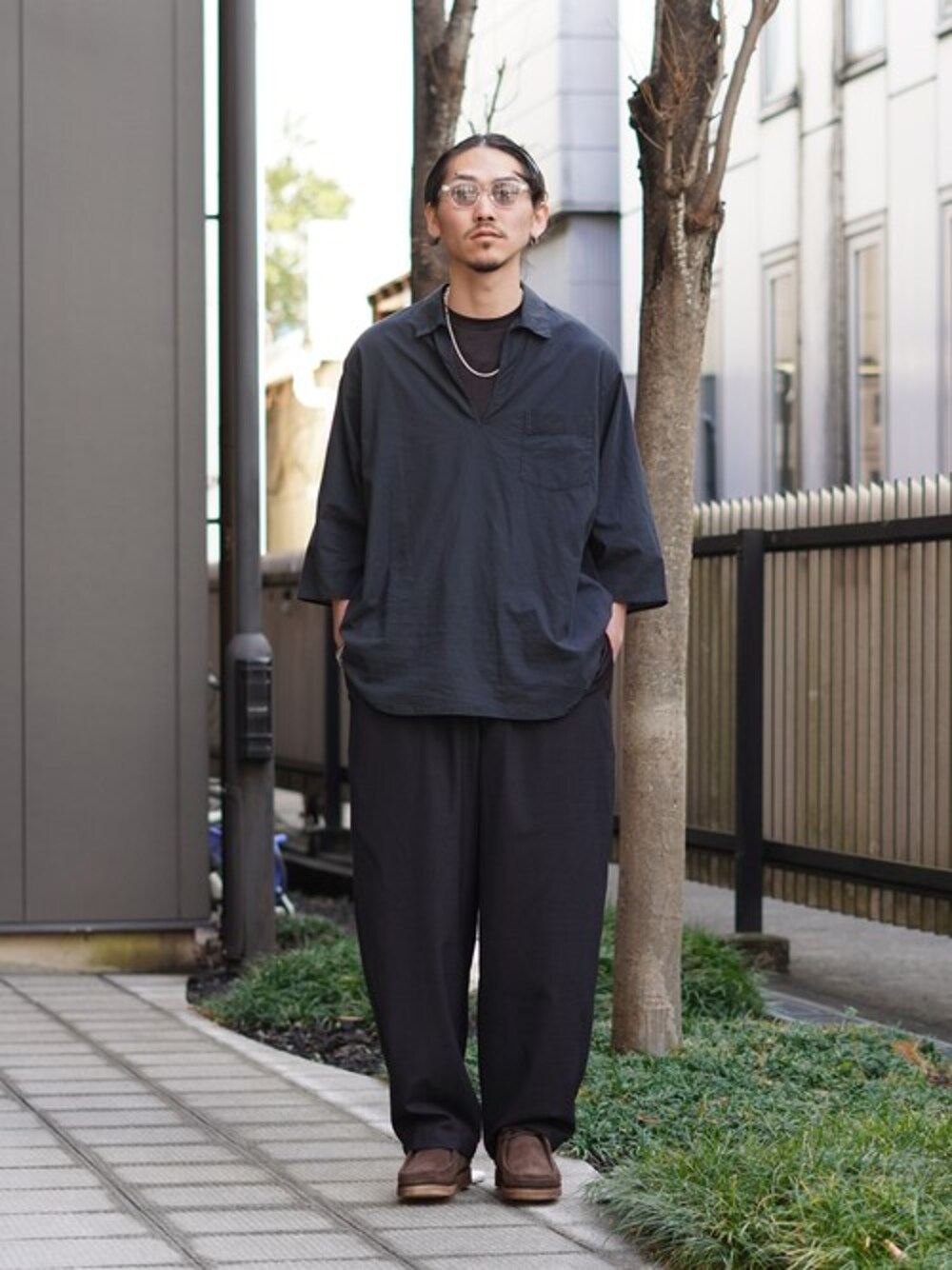 marka ウールモヘア ジップシャツブルゾン マーカ marka（マーカ）の「marka / マーカ：W.B SHIRT JACKET - 2/48