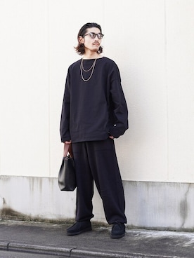 「marka（マーカ）のアイテム（トップス）」を使った、ARKnets STAFFさん（メンズ・173cm）の春コーディネート