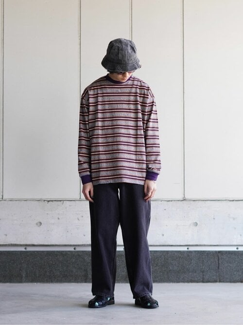 PORT BY ARK / ポートバイアーク：Border Long Sleeve：PO15