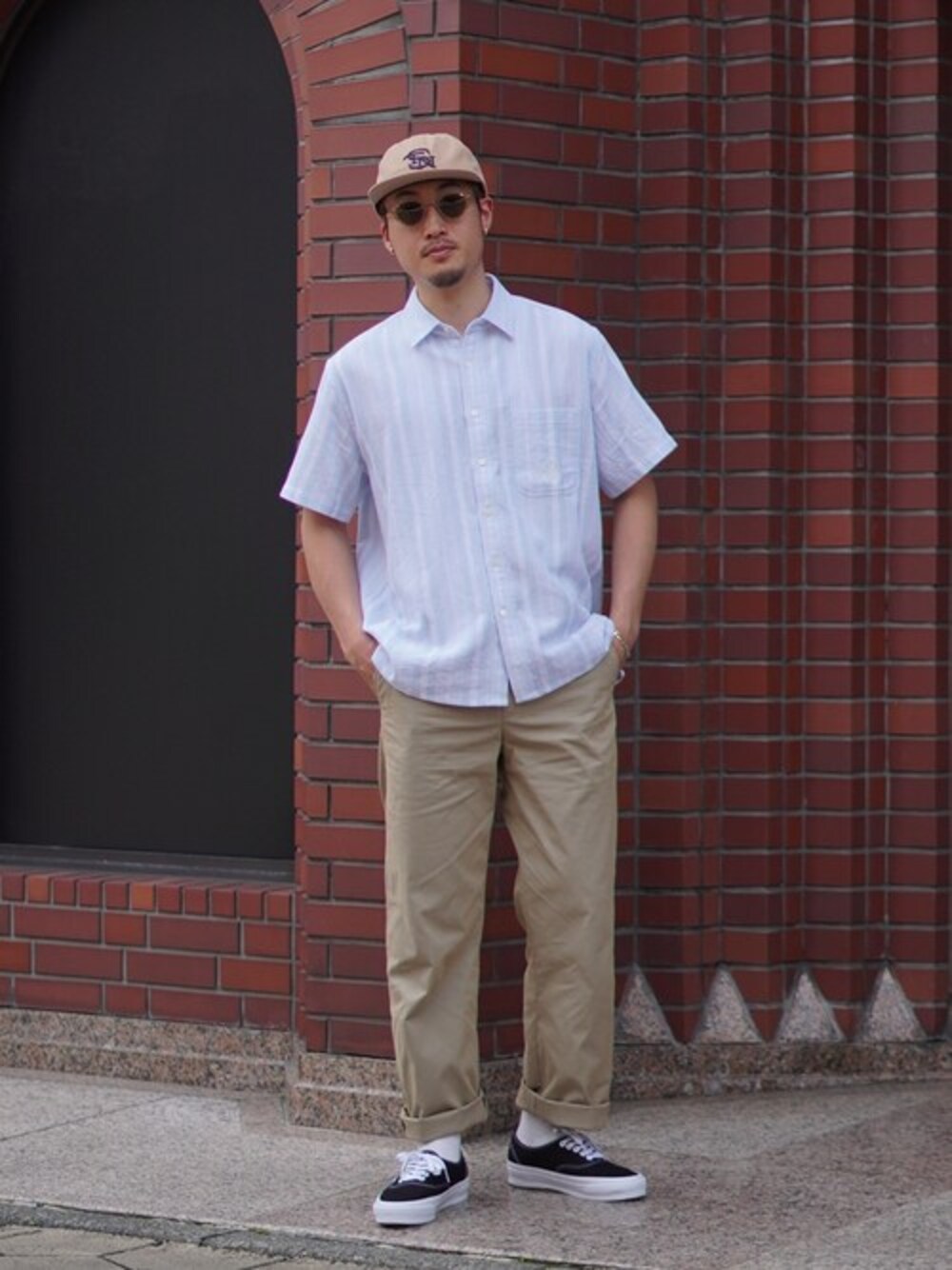 ARKnets STAFFさんの「PORT BY ARK / ポートバイアーク：Curve Trousers：PO15-P002[COR]（PORT BY ARK）」を使ったコーディネート