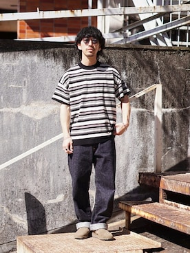 ARKnets STAFFさん（メンズ・169cm）の春コーディネート