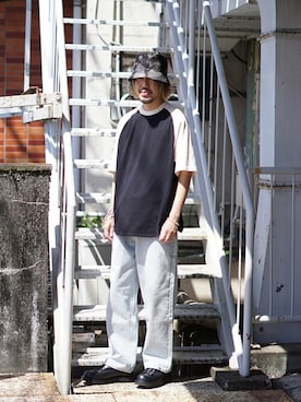 「N.HOOLYWOOD」｜ARKnets STAFFさん（メンズ・178cm）の春コーディネート