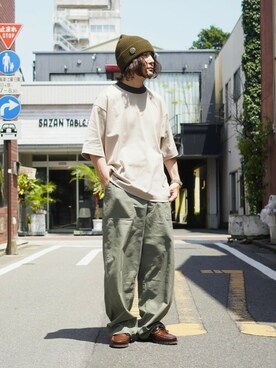 ARKnets STAFFさん（メンズ・170cm）の春コーディネート