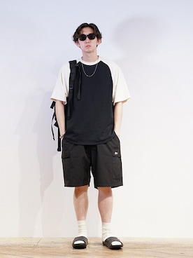 ARKnets STAFFさん（メンズ・179cm）の夏コーディネート