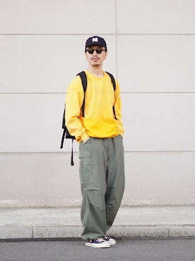 「COMESANDGOES」｜ARKnets STAFFさん（メンズ・175cm）の夏コーディネート