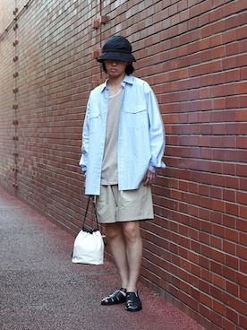 ARKnets STAFFさん（メンズ・176cm）の夏コーディネート