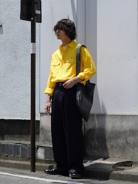 ARKnets STAFFさん（メンズ・183cm）の夏コーディネート