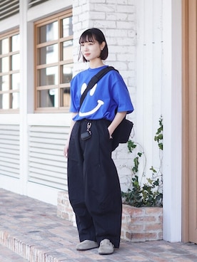 「WP（ダブリューピー）のアイテム」を使った、ARKnets STAFFさん（レディース・162cm）の夏コーディネート