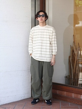 ARKnets STAFFさん（メンズ・179cm）の夏コーディネート