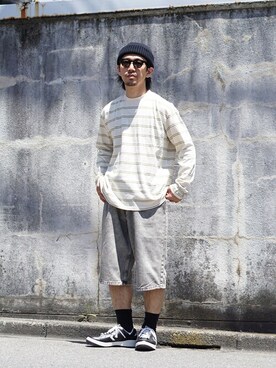 ARKnets STAFFさん（メンズ・169cm）の夏コーディネート