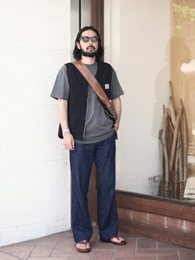 ARKnets STAFFさん（メンズ・174cm）の夏コーディネート