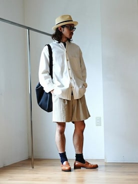 ARKnets STAFFさん（メンズ・173cm）の夏コーディネート
