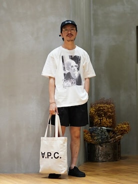 ARKnets STAFFさん（メンズ・175cm）の夏コーディネート