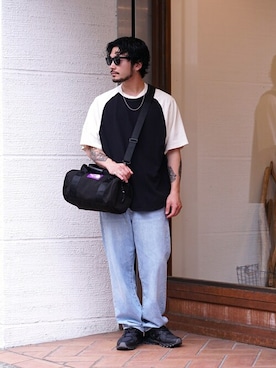 「Levis」｜ARKnets STAFFさん（メンズ・178cm）の夏コーディネート