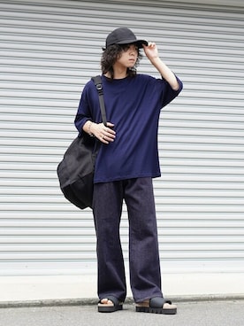 ARKnets STAFFさん（メンズ・169cm）の夏コーディネート