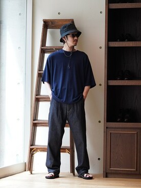 ARKnets STAFFさん（メンズ・175cm）の夏コーディネート