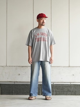 「marka（マーカ）のアイテム（パンツ）」を使った、ARKnets STAFFさん（メンズ・170cm）の夏コーディネート