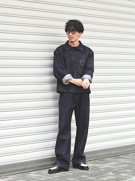 「ポートバイアーク」｜「アイテム（ジャケット/アウター）」を使った、ARKnets STAFFさん（レディース・169cm）の秋コーディネート