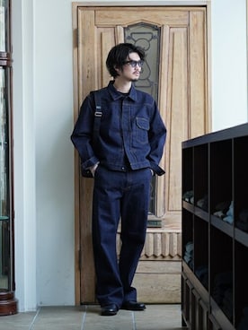 「ポートバイアーク」｜「アイテム（ジャケット/アウター）」を使った、ARKnets STAFFさん（メンズ・175cm）の秋コーディネート