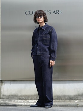 「ポートバイアーク」｜「アイテム（ジャケット/アウター）」を使った、ARKnets STAFFさん（メンズ・183cm）の秋コーディネート