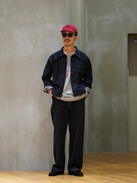「ポートバイアーク」｜「アイテム（ジャケット/アウター）」を使った、ARKnets STAFFさん（メンズ・175cm）の秋コーディネート