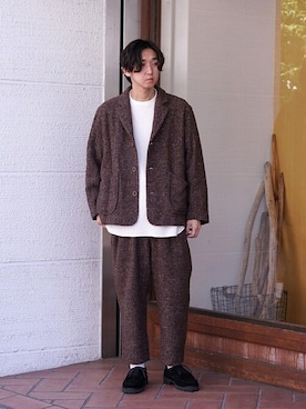 「BALLAST ARK（バラストアーク）のアイテム（ジャケット/アウター）」を使った、ARKnets STAFFさん（メンズ・179cm）の秋コーディネート